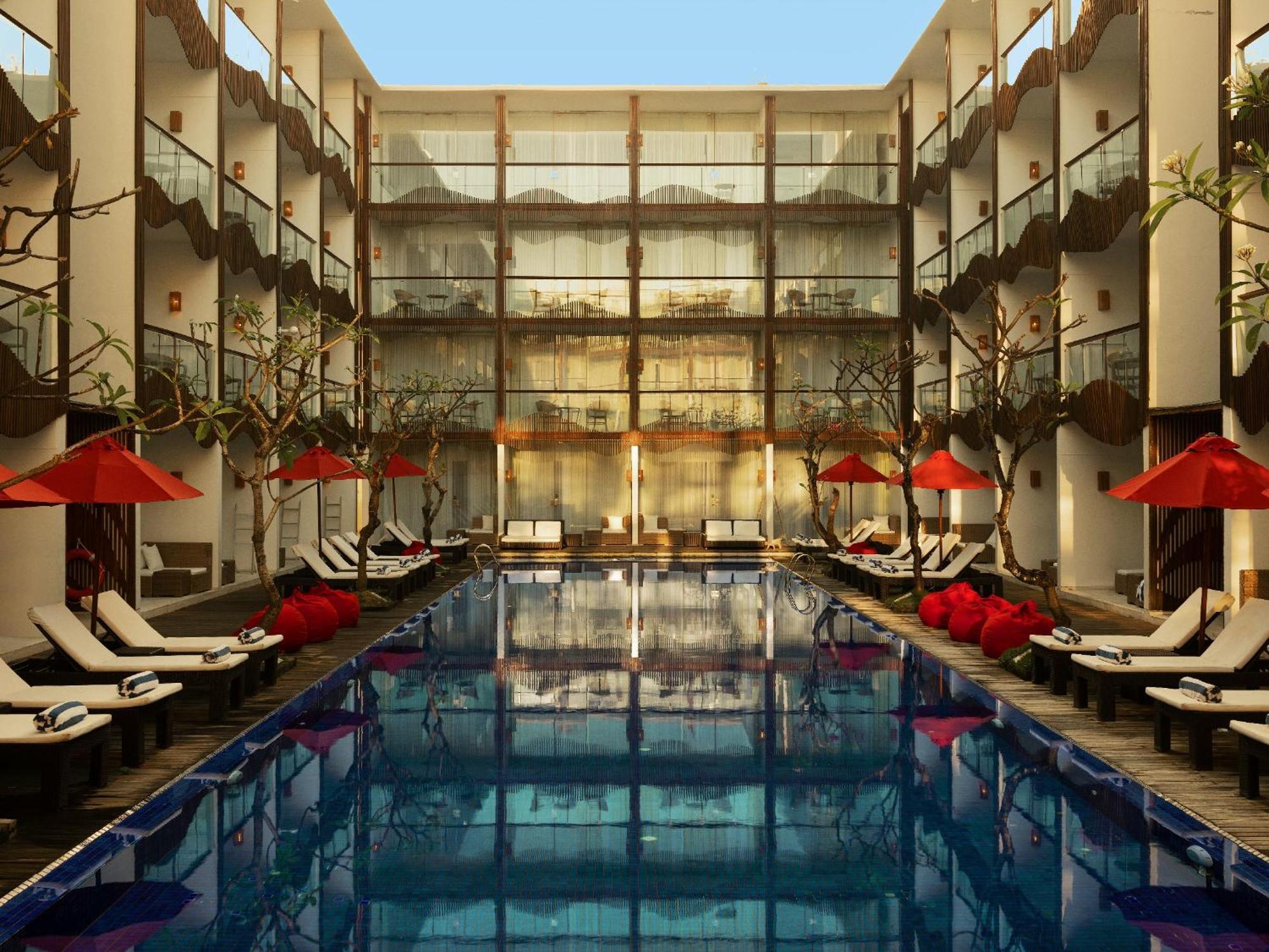 The Bene Hotel Kuta Lombok Exteriör bild
